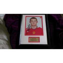 Wayne Rooney autograph (Manchester United; England)