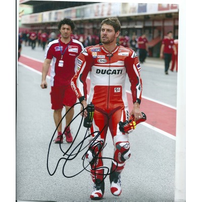 Cal Crutchlow autograph AFTAL