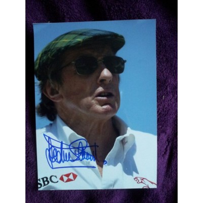 Jackie Stewart autograph AFTAL