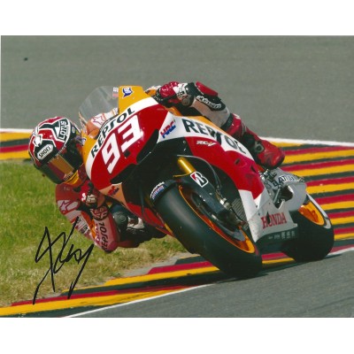 Marc Marquez autograph AFTAL