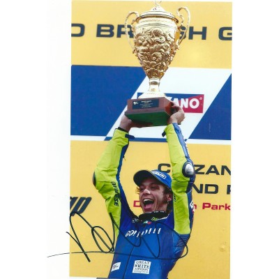 Valentino Rossi autograph AFTAL 3