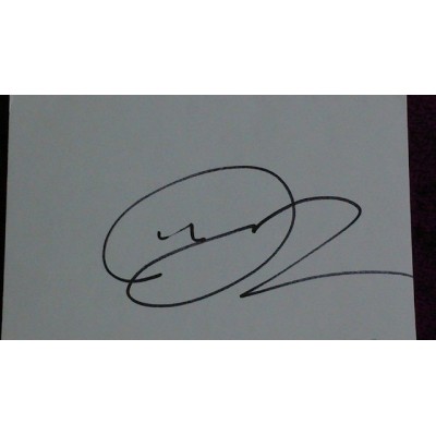 Matt Dawson autograph