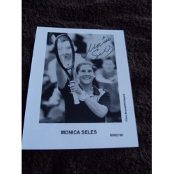 Monica Seles autograph