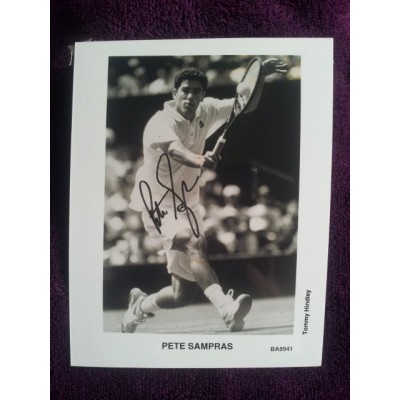 Pete Sampras autograph