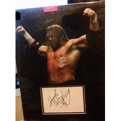 Triple H autograph (WWE)