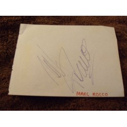 Mark Rocco autograph