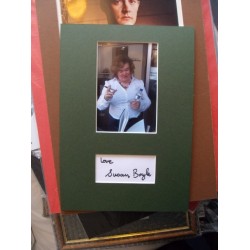 Susan Boyle autograph