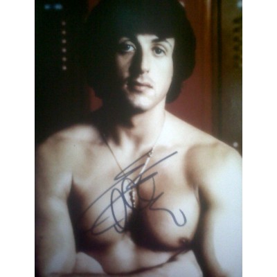 Sylvester Stallone autograph 2 (Rocky)