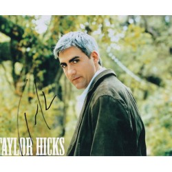 Taylor Hicks autograph (American Idol)