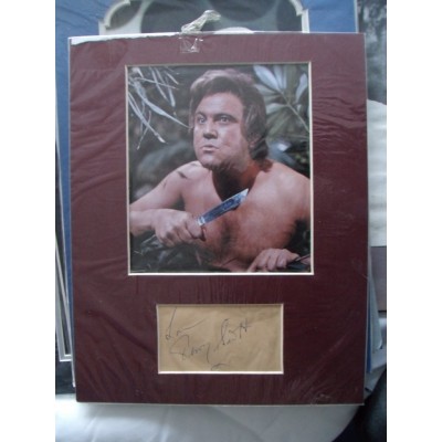 Terry Scott autograph (Carry On Up The Jungle)