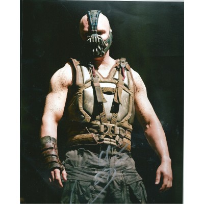 Tom Hardy autograph AFTAL 3 (The Dark Knight Rises)