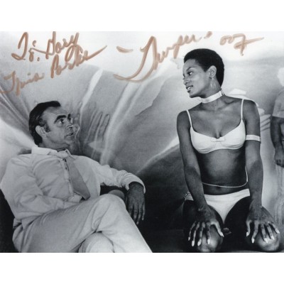 Trina Parks autograph (dedicated) (James Bond)