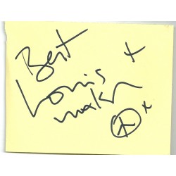 Louis Walsh autograph