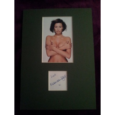 Melanie Sykes autograph