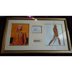 Uma Thurman autograph