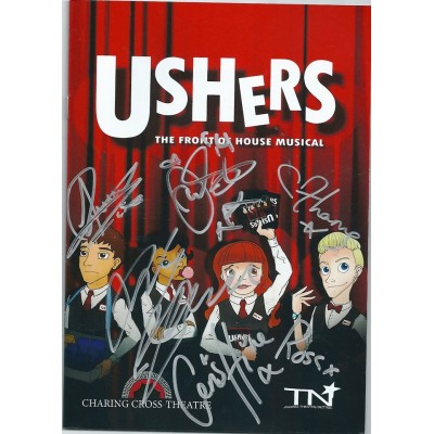 Ushers: The Musical cast autograph AFTALs