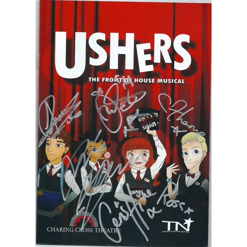 Ushers: The Musical cast autograph