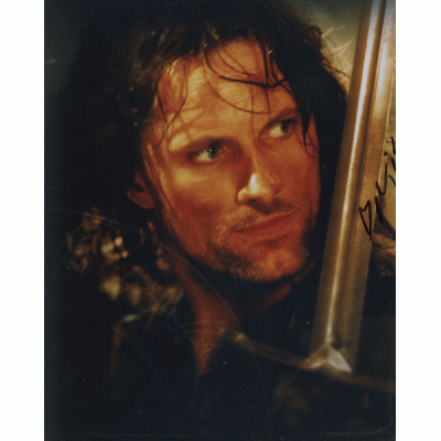 Viggo Mortensen autograph 1 (The Lord of the Rings)