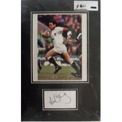 Will Carling autograph