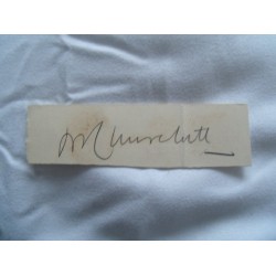 Winston Churchill autograph