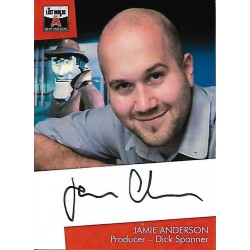 Jamie Anderson Signed Trading Card (Doctor Who; Captain Scarlet)