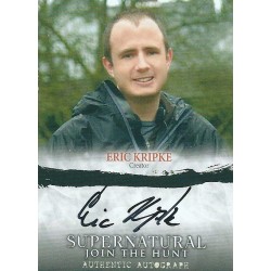 Eric Kripke Signed Trading Card (Supernatural)