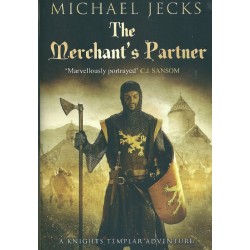 Michael Jecks dedicated Signed Book (The Merchant's Partner)