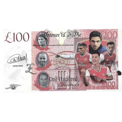 Novelty Banknote - Arsenal 2