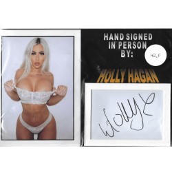 Holly Hagan autograph