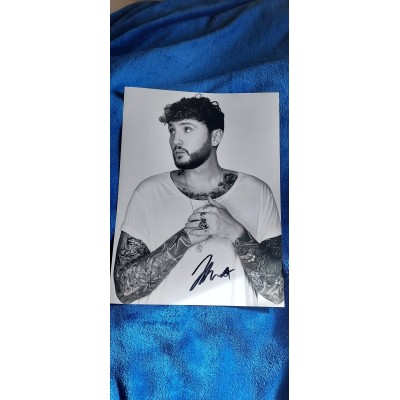 James Arthur autograph AFTAL