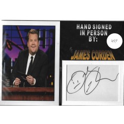 James Corden autograph