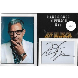 Jeff Goldbum autograph