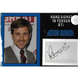 Kevin Bishop autograph