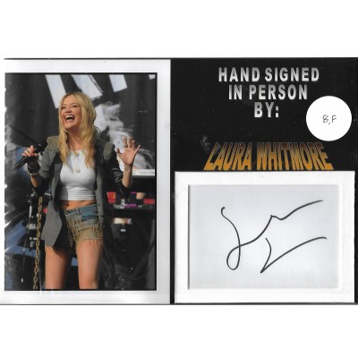 Laura Whitmore autograph 