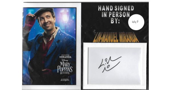 Signed lin manuel online miranda