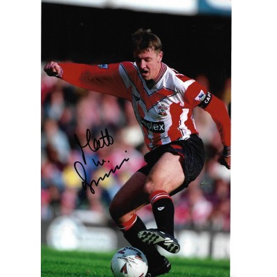 Matt Le Tissier autograph 