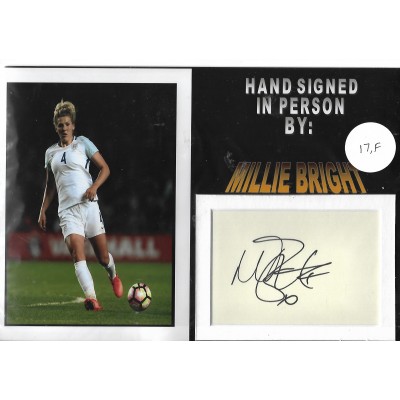 Millie Bright Football 