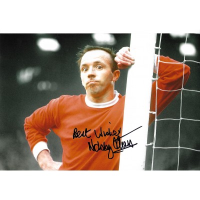 Nobby Stiles Autograph