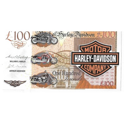 Novelty Note - Harley-Davidson