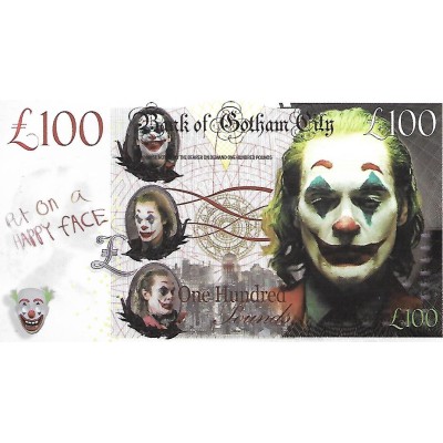 Novelty Note - Joker -  Batman