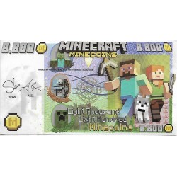 Novelty Note - Minecraft