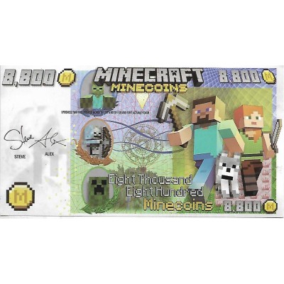 Novelty Note - Minecraft