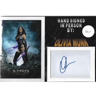 Olivia Munn autograph X Men