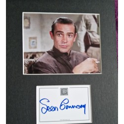 Sean Connery Autograph AFTAL
