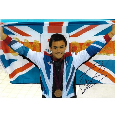 Tom Daley Autograph