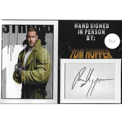 Tom Hopper autograph