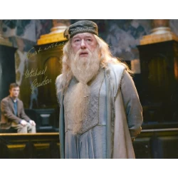 Michael Gambon autograph AFTAL (Harry Potter)