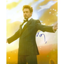 Robert Downey Jr autograph