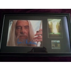 Ian McKellen autograph AFTAL 3 (The Lord of the Rings)