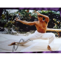 Jean-Claude Van Damme autograph